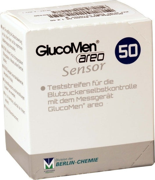 Menarini Glucomen Sensor Areo 50 Ταινίες Μέτρησης Σακχάρου
