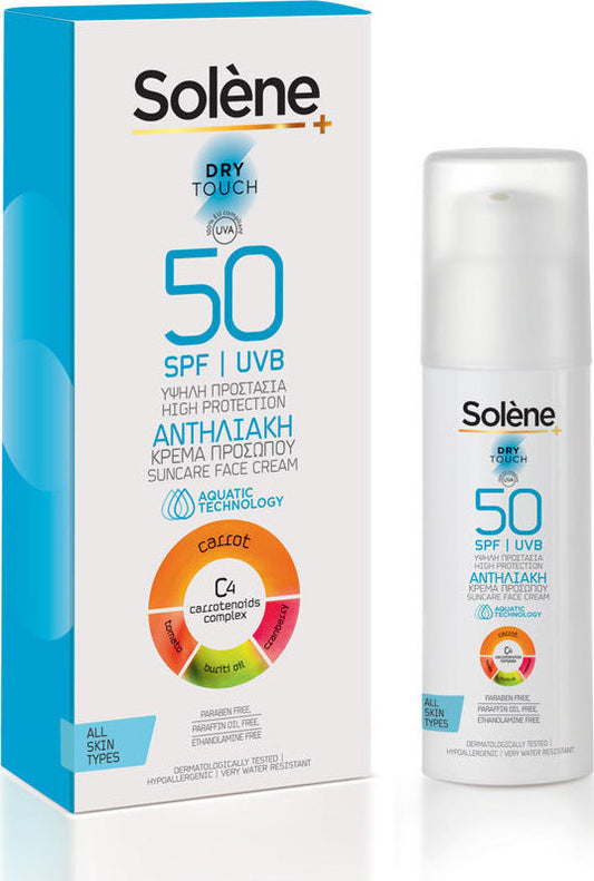 Solene Dry Touch Face cream SPF50 50 ml
