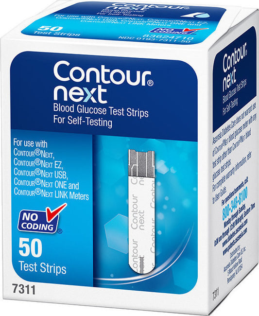 Bayer Contour Next Ταινίες Μέτρησης Σακχάρου 50strips