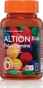 Altion Kids Polyvitamins 60 μασώμενες ταμπλέτες