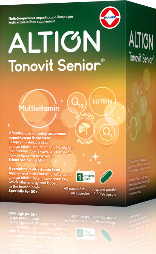 Altion Tonovit Senior Multivitamin 40 κάψουλες