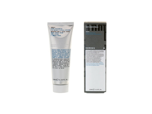 KORRES MEN'S SHAVE CREAM ΚΡΕΜΑ ΞΥΡΙΣΜΑΤΟΣ ΑΨΕΝΤΙ 125ML