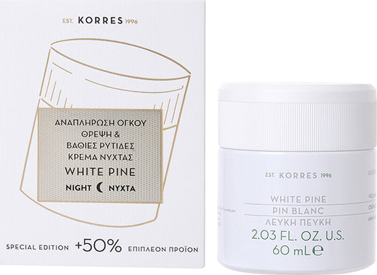 Korres Λευκή Πεύκη Κρέμα Νύχτας  60ml