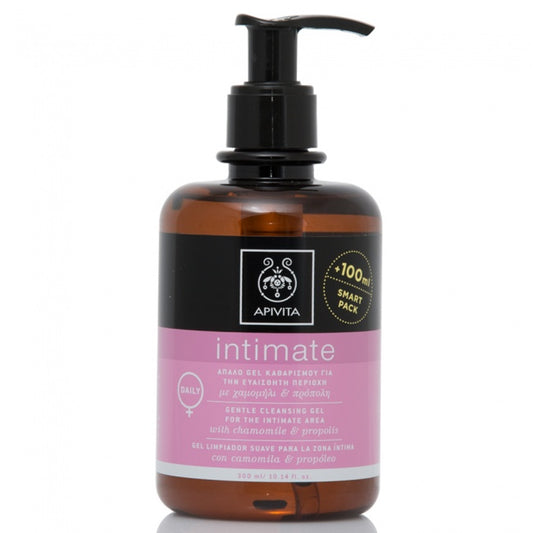 Apivita Intimate Care Daily Απαλό Gel Καθαρισμού με Χαμομήλι και Πρόπολη 300ml