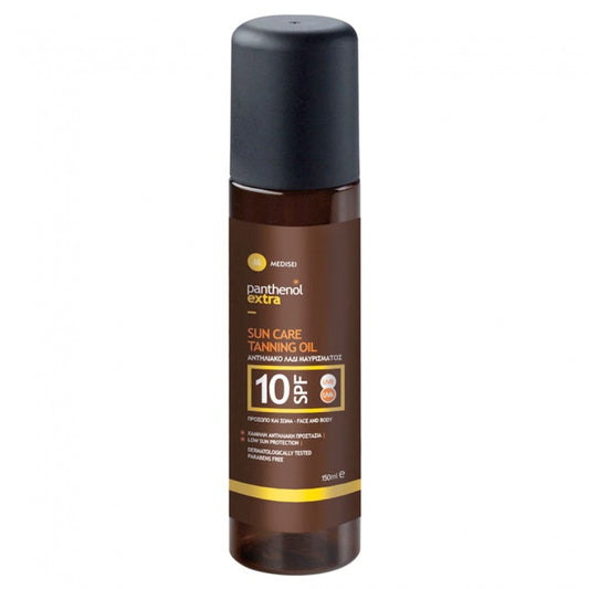 Panthenol Extra Sun Care Tanning Oil SPF10 150ml