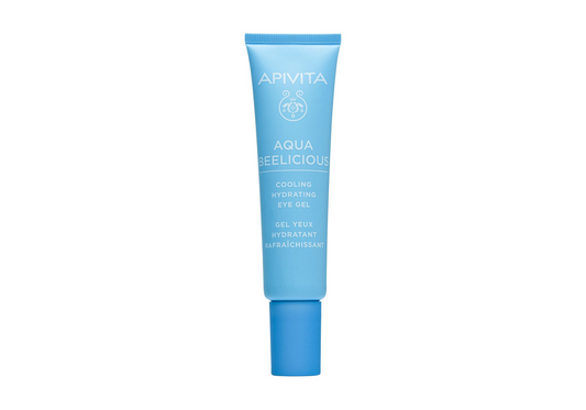 Apivita Aqua Beelicious Δροσιστικό Gel για τα Μάτια με Λουλούδια & Μέλι 15ml
