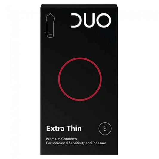 Duo Extra Thin Πολύ Λεπτό 6 Τεμαχίων