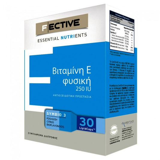 F Ective Vitamin E natural 30 LipidCaps