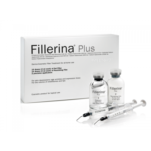 Fillerina Plus Dermo-Cosmetic Filler Treatment - Στάδιο 4 (2x30ml) (Αγωγή Γεμίσματος των Ρυτίδων 4ης Βαθμίδας)