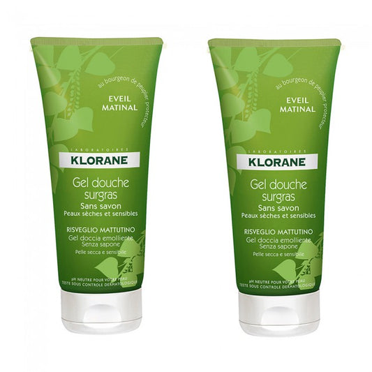 Klorane Gel Douche Eveil Matinal Χαρούμενο Ξύπνημα 200ml 1+1 ΔΩΡΟ