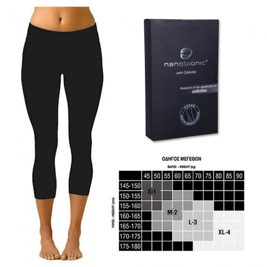 Nanobionic Κολάν Capri Anti-Cellulite Size Large - Xlarge