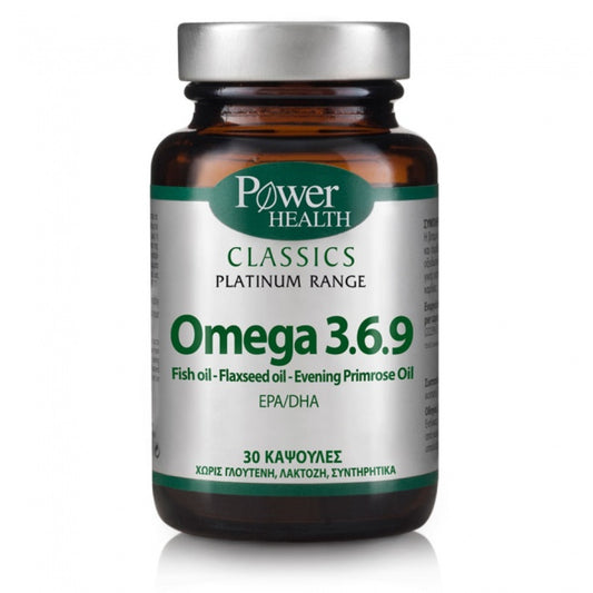 Power Health Omega 3 6 9 Classics Platinum Range 30caps