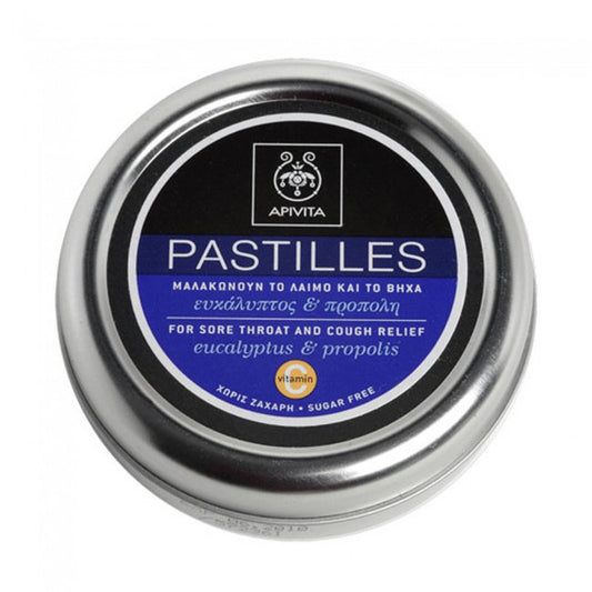 Apivita Παστίλιες Με Ευκάλυπτο & Πρόπολη 45gr