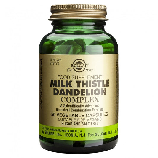 Solgar SFP Milk Thistle - Dandelion Complex 50caps
