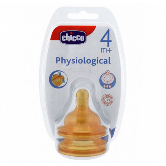 Chicco Θηλή Καουτσούκ Με Γρήγορη Ροή 4m+