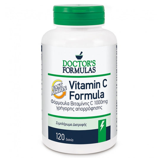 Doctor's Formulas Vitamin C 1000mg Formula Φόρμουλα Βιταμίνης C 120tabs